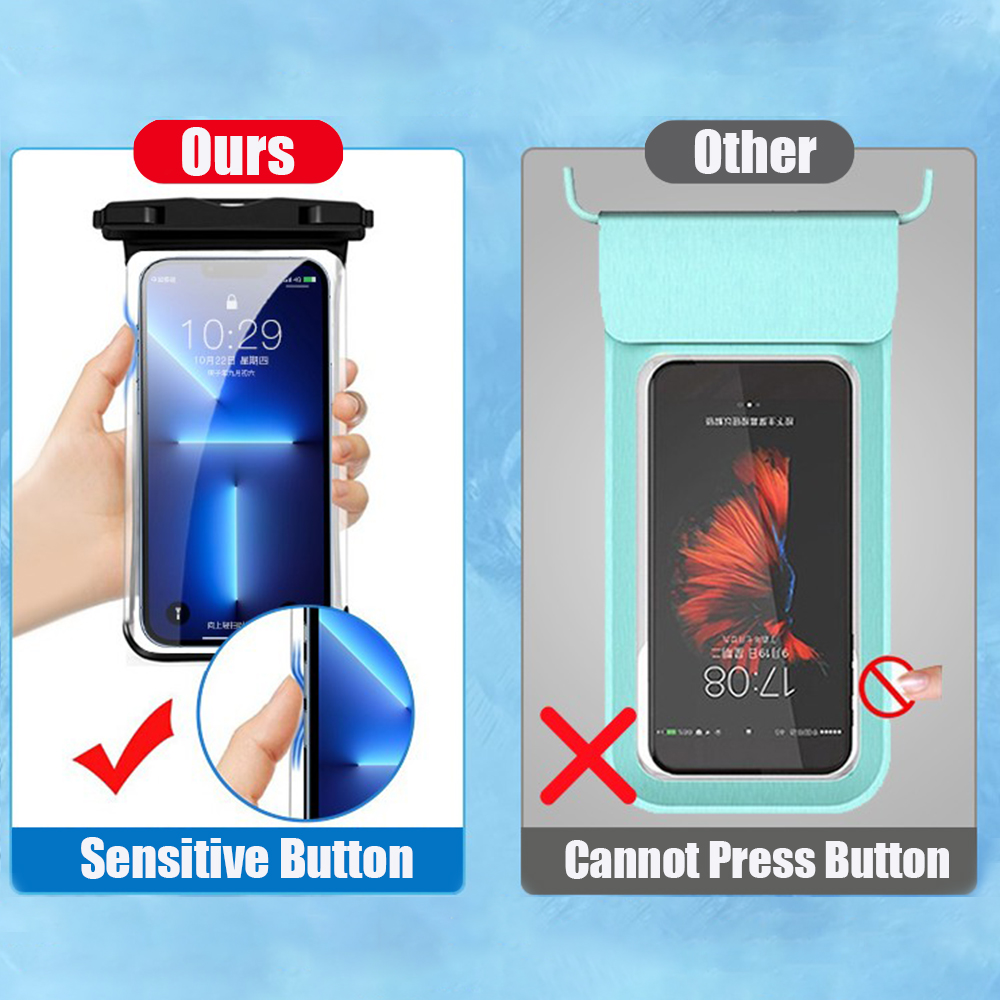 Waterproof Phone Case Swimming - Fishing Boat Cover 评论和价格