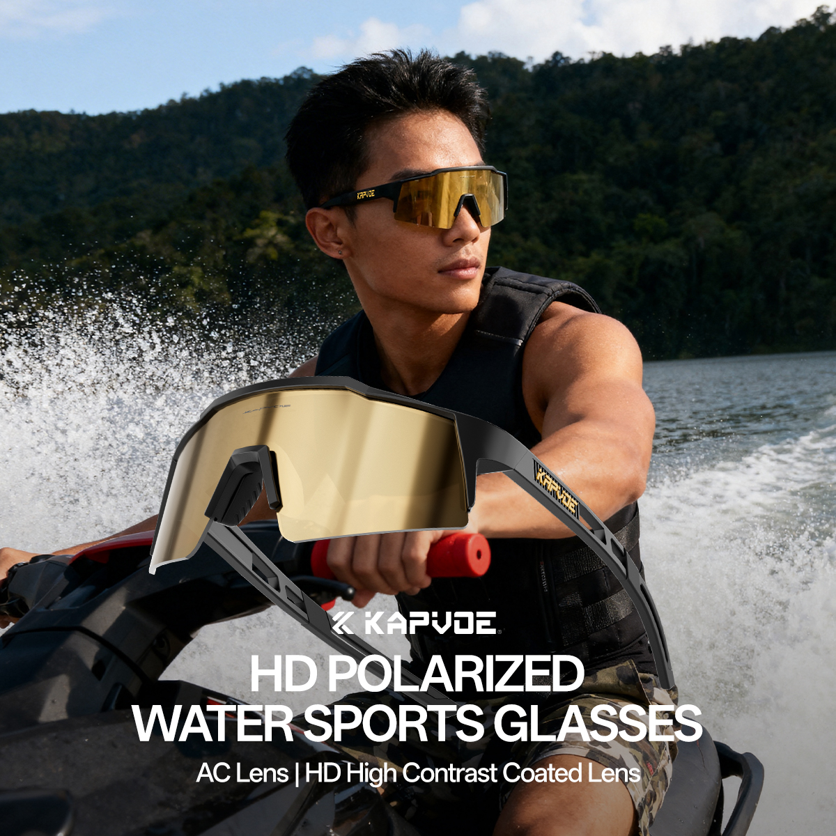 KAPVOE UV400 Anti-glare Surfin - Fishing Boat Trailer 评论和价格
