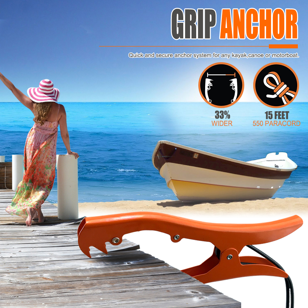 Canoe Anchor Grip Boat Pontoon - Fishing Boat Anchor 评论和价格
