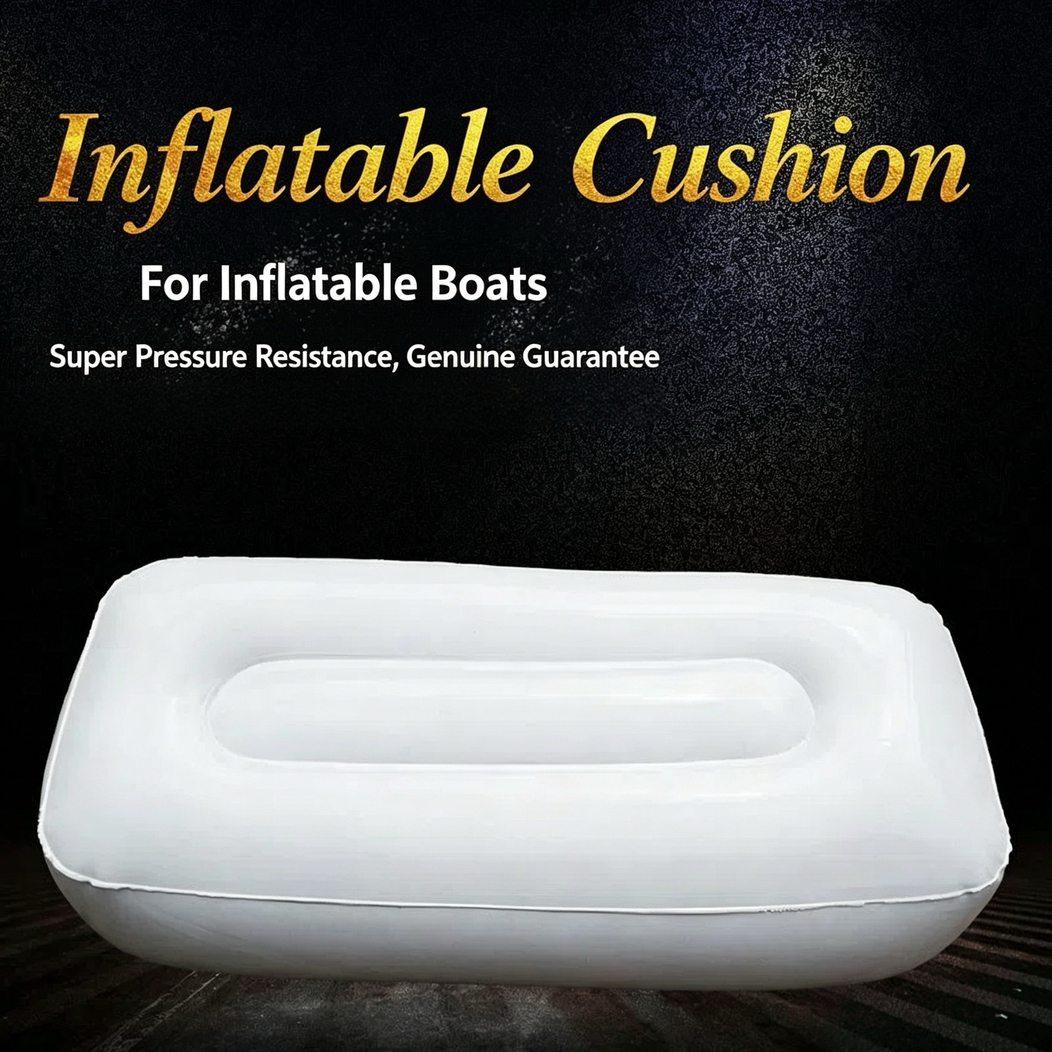 Thickened PVC Inflatable Seat, - Fishing Boat Seat 评论和价格