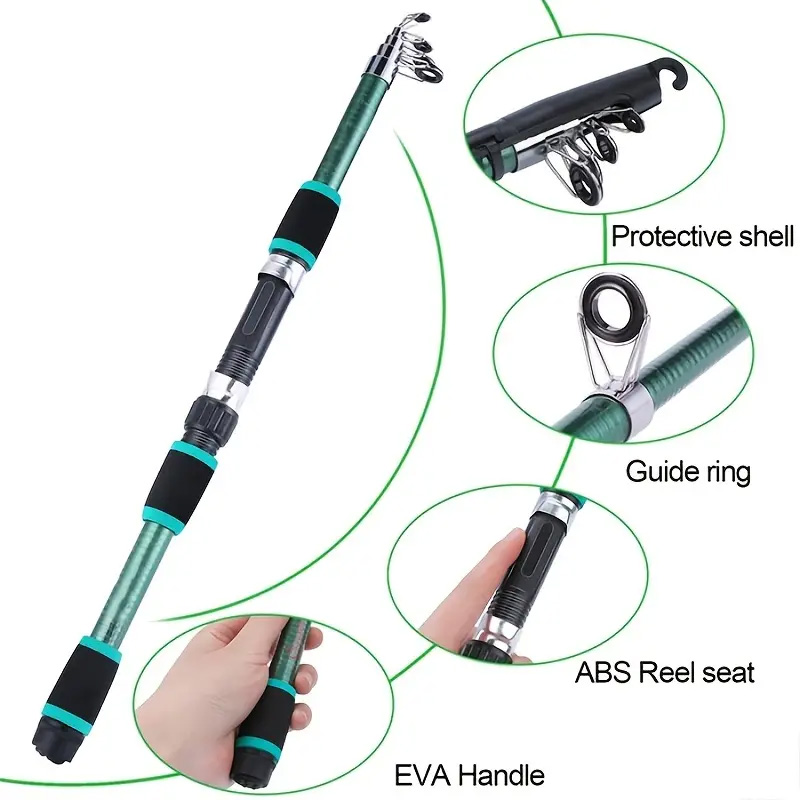 Fishing rod full set, fishing  - Fishing Boat Aluminum 评论和价格