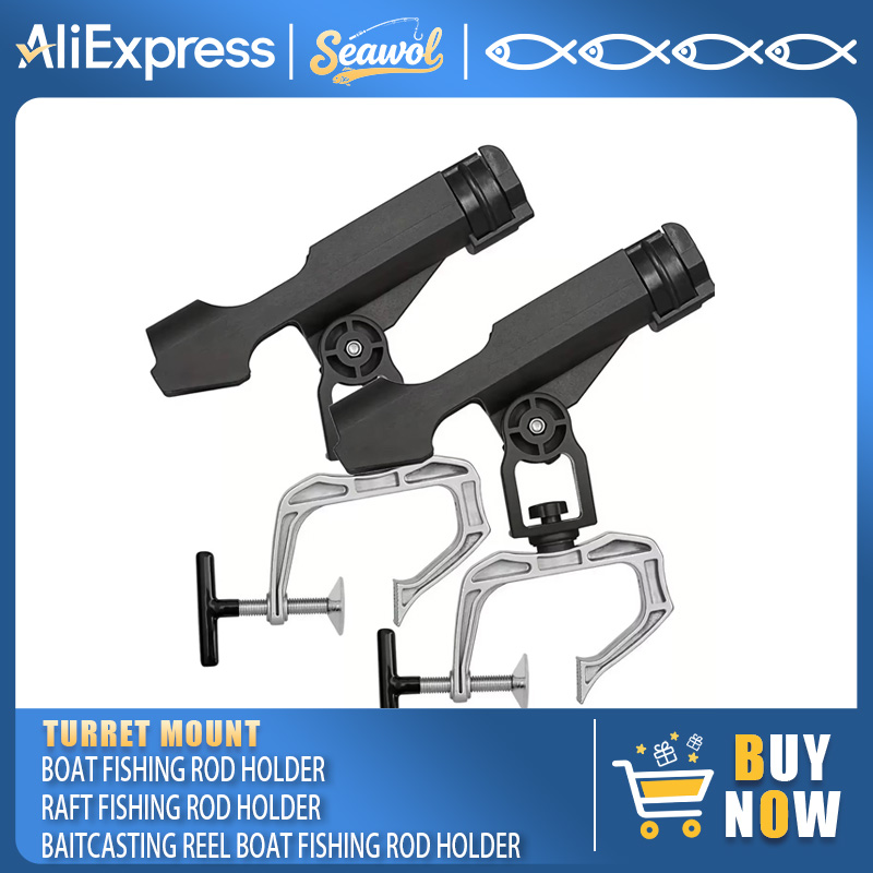 Adjustable Fishing Rod Holder, - Fishing Boat Aluminum 评论和价格