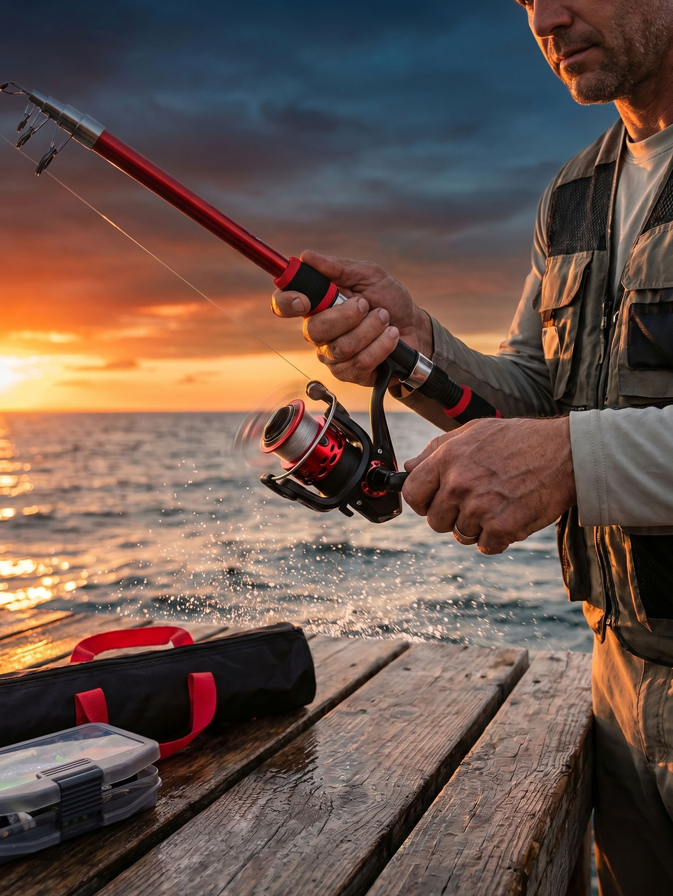 Fishing Rod Reel Combos Collap - Fishing Boat Oar 评论和价格