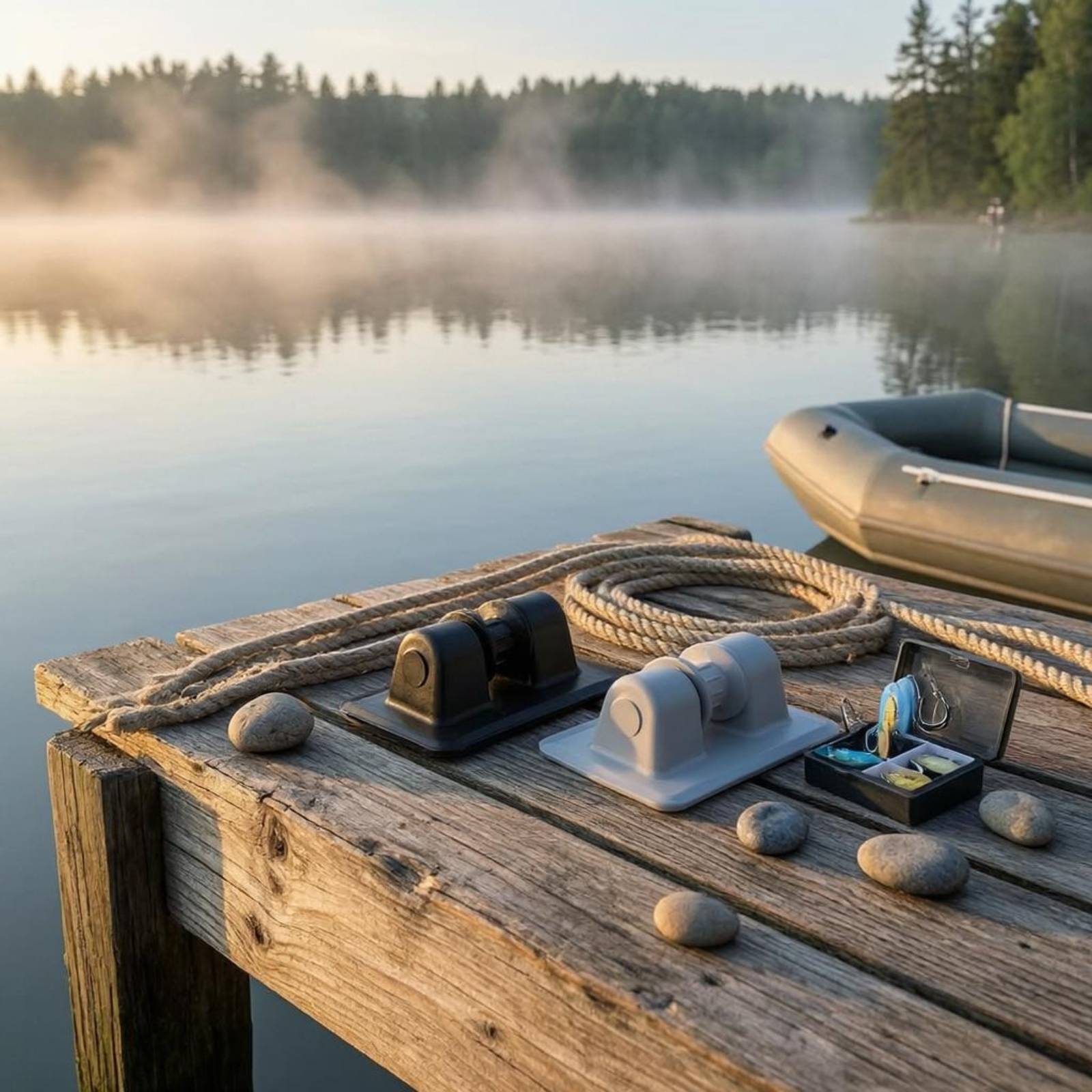 Inflatable Boat Anchor Pulley  - Fishing Boat Anchor 评论和价格