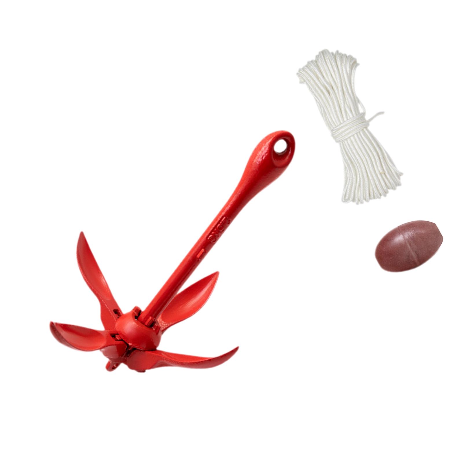 Folding Grapnel Boat Anchor Gr - Fishing Boat Anchor 评论和价格