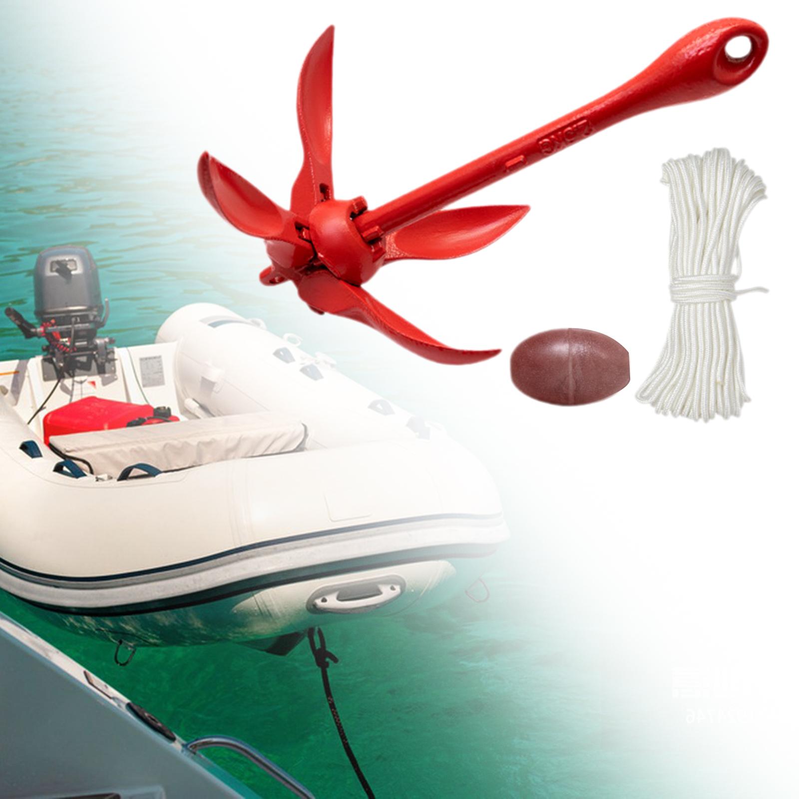 Folding Grapnel Boat Anchor Gr - Fishing Boat Anchor 评论和价格