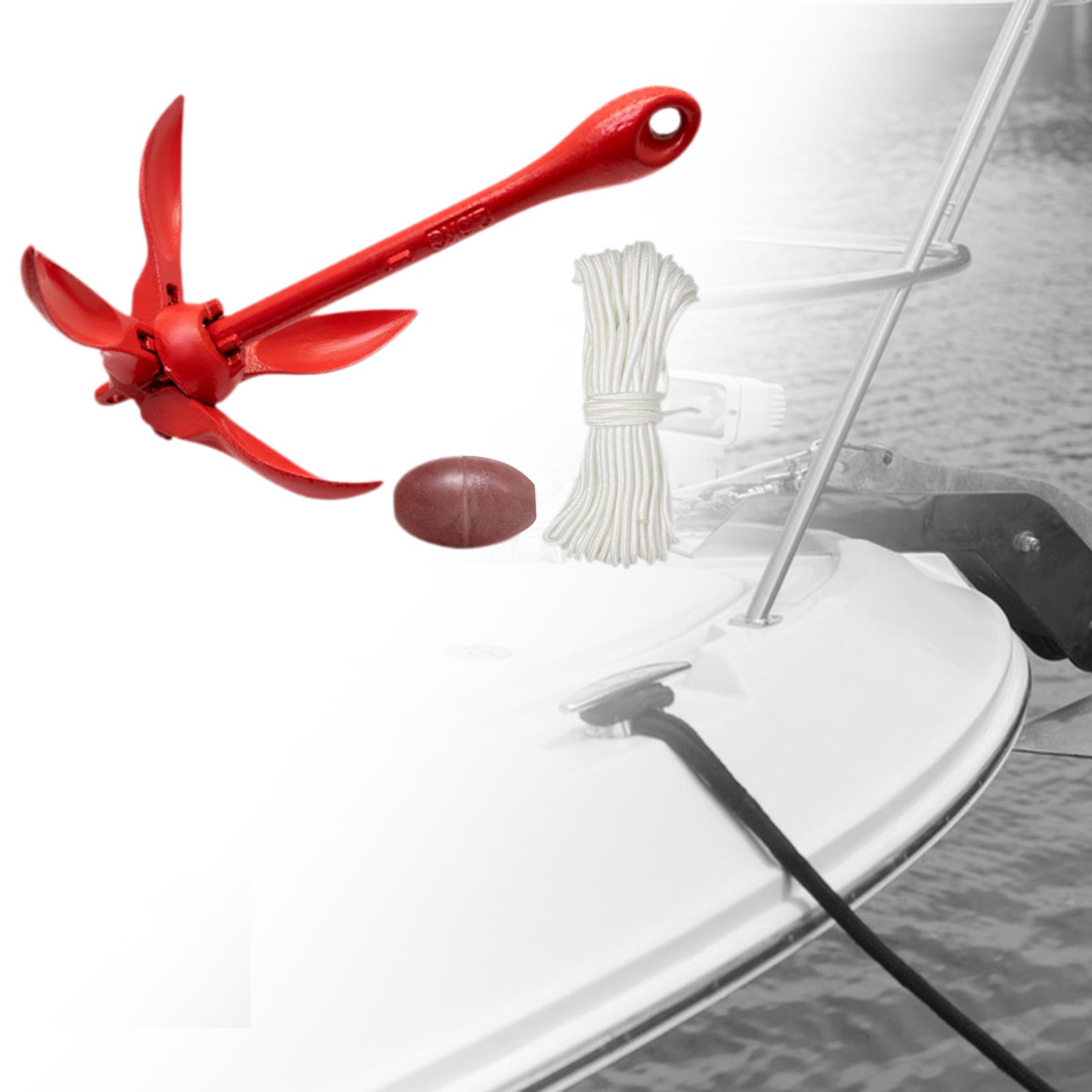 Folding Grapnel Boat Anchor Gr - Fishing Boat Anchor 评论和价格