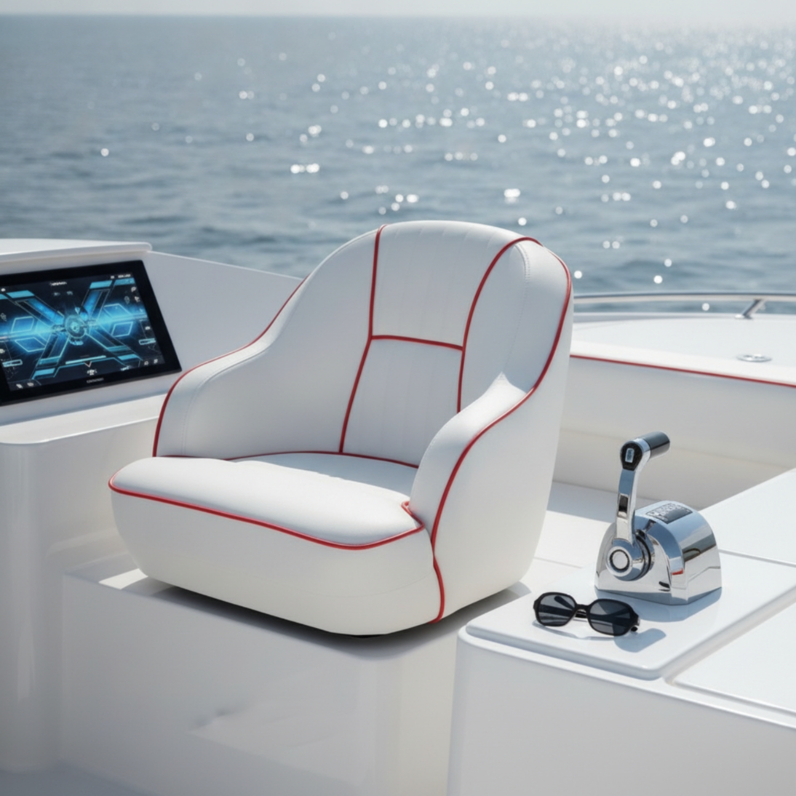 Pilot's Boat Seat Contoured He - Fishing Boat Seat 评论和价格