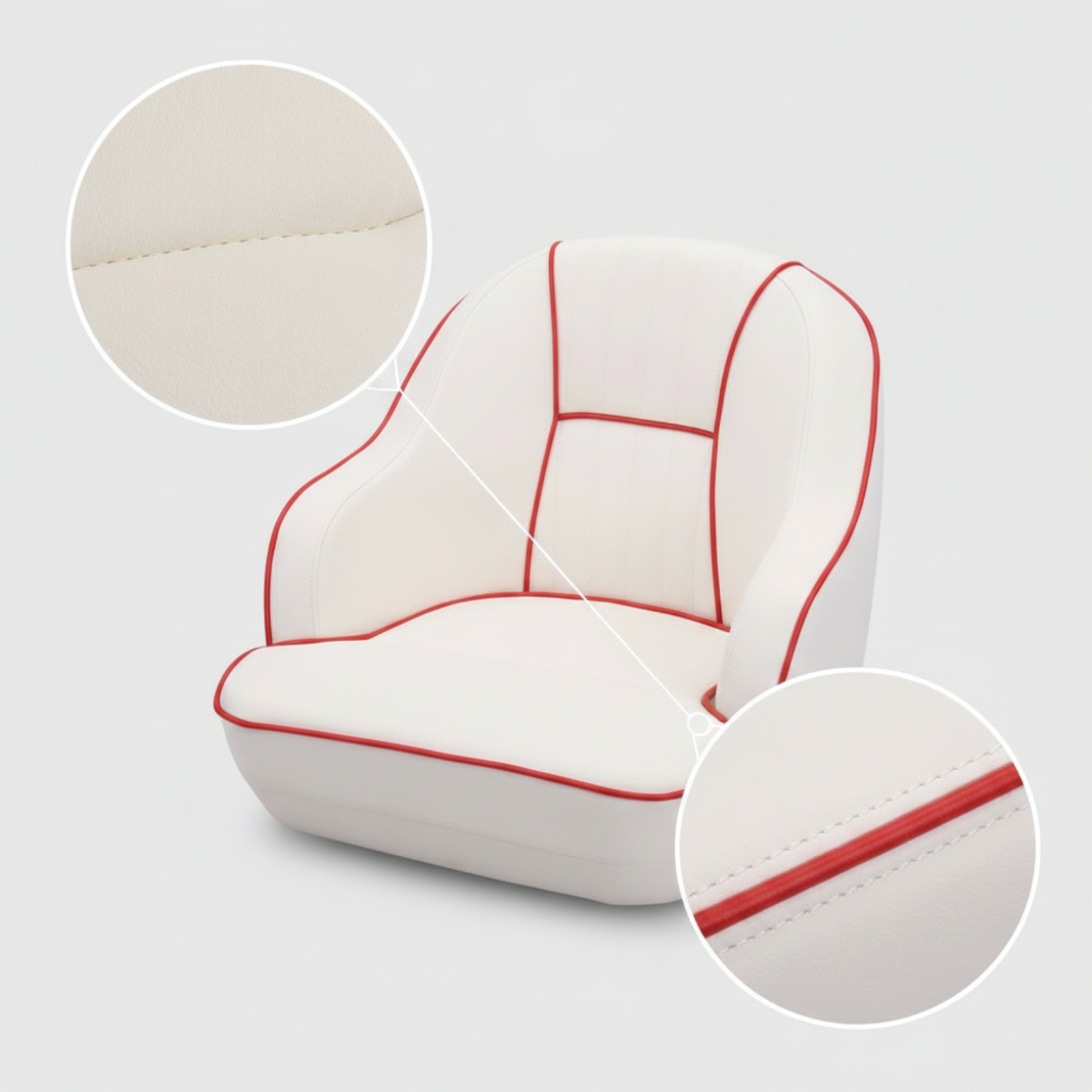 Pilot's Boat Seat Contoured He - Fishing Boat Seat 评论和价格
